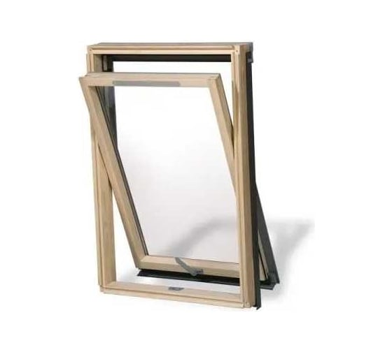 Изображение товара Мансардное окно с однокамерным стеклопакетом (комплект) DOMIX AVX 66x118 см F6A 141272