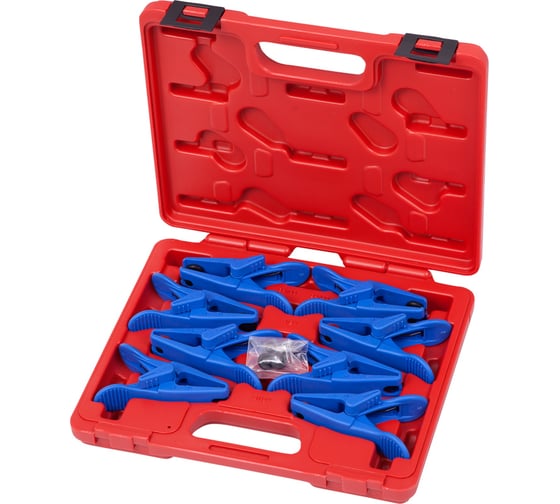 Изображение товара Набор заглушек для патрубков с металлическими наконечниками 8 предметов МАСТАК 102-10001C