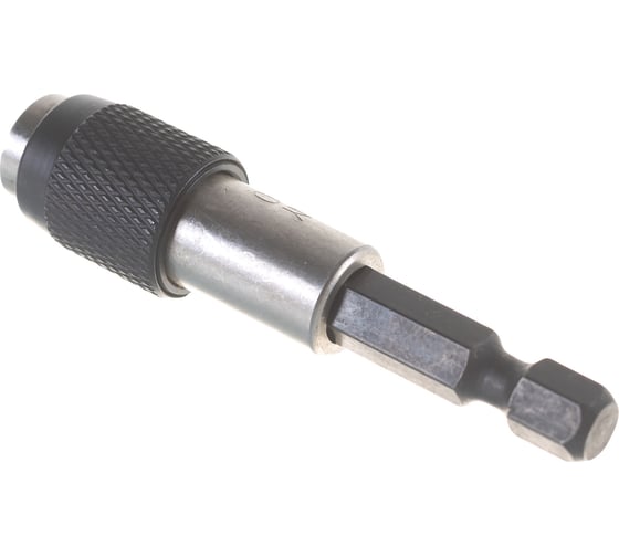 Изображение товара Держатель вставок бит 1/4", фиксатор, для шуруповерта KING TONY 752-60