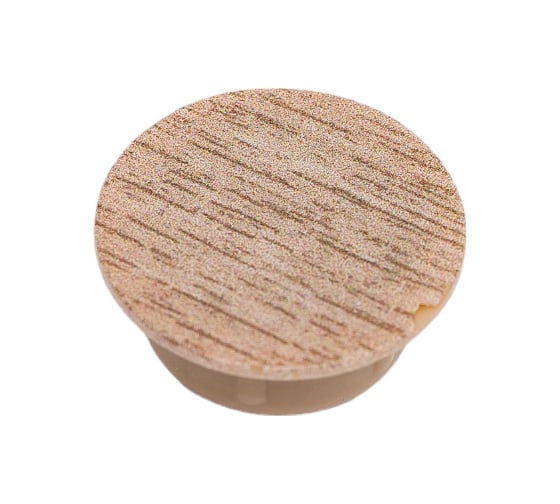 Изображение товара Заглушка на отверстие с текстурой ЕВРОПАРТНЕР d14 дуб салинас св., 12 шт. 16 0766 1