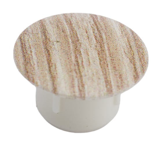 Изображение товара Заглушка на отверстие с текстурой ЕВРОПАРТНЕР d10 капучино, 16 шт. 16 0730 1