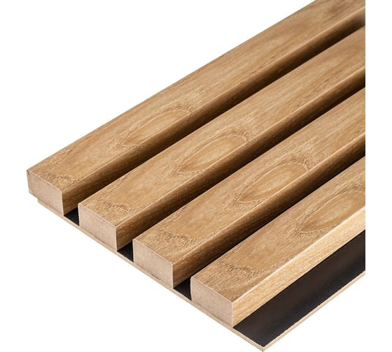 Изображение товара Панель мдф 3d лайн модерн GRACE 165x2750 мм l06 дуб альпийский УТ000076763