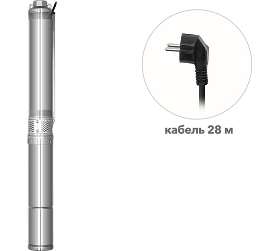 Изображение товара Скважинный центробежный насос A&P Good Work 3-2700/23-3/8 AP01C04