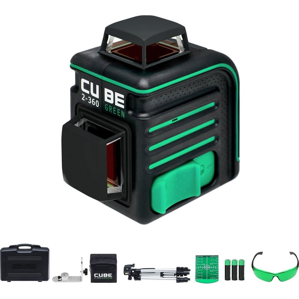 Изображение товара Лазерный уровень ADA CUBE 2-360 Green Ultimate Edition профессиональный