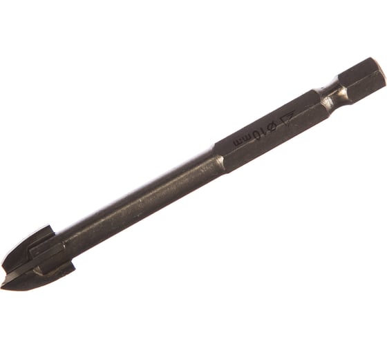 Изображение товара Сверло "PROFI" 10мм по керамике и стеклу, с четырьмя режущими лезвиями STAYER 2985-10_z*01