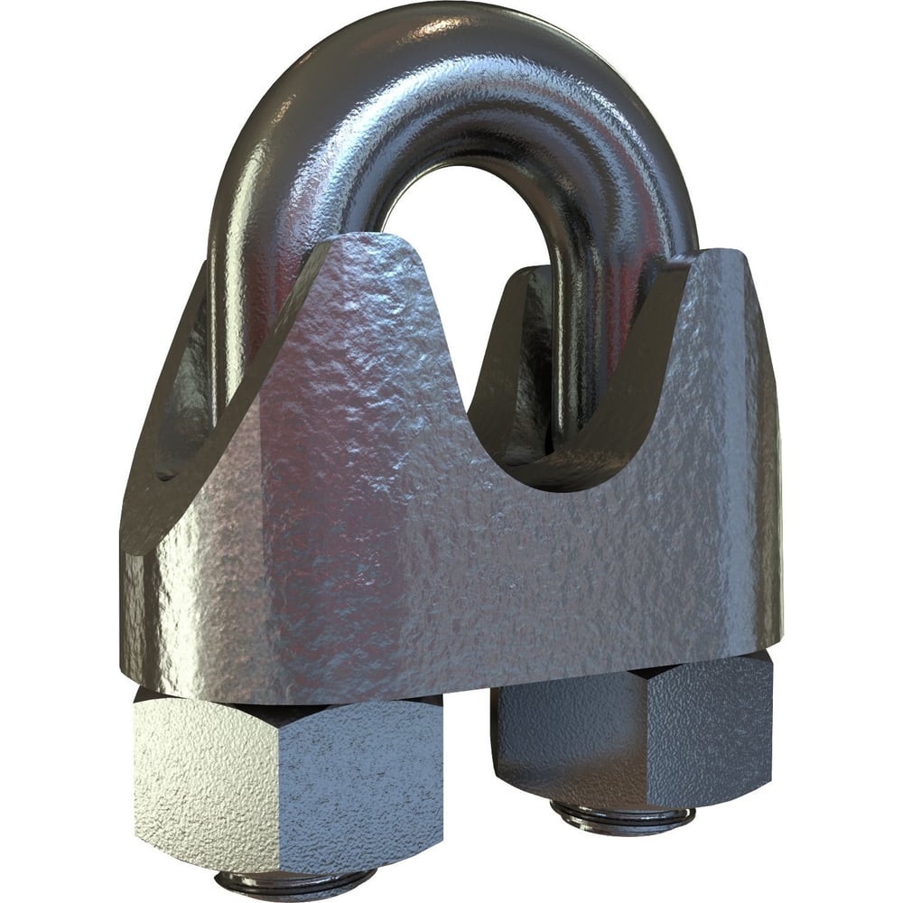 Изображение товара Дугообразные зажимы CERTEX DIN-741 KL26741 из стали, оцинкованные, диаметр 26 мм