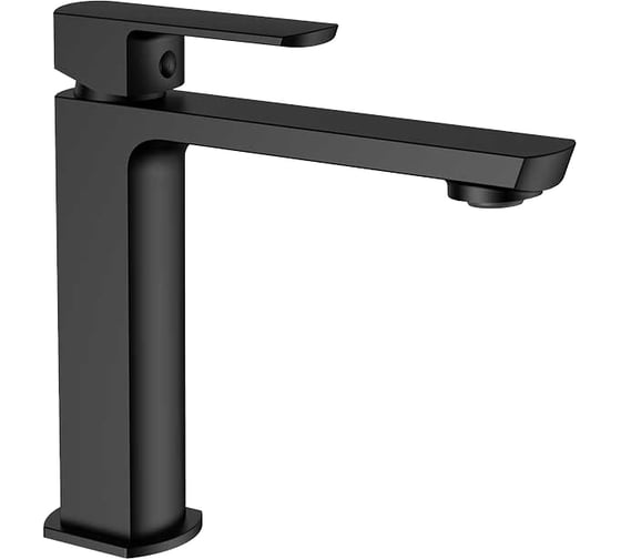 Изображение товара Смеситель для раковины VINCEA Next однорычажный, черный VBF-1N1MB