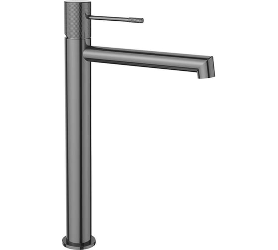 Изображение товара Смеситель для накладной раковины VINCEA Desire однорычажный, вороненая сталь VBF-1D2GM