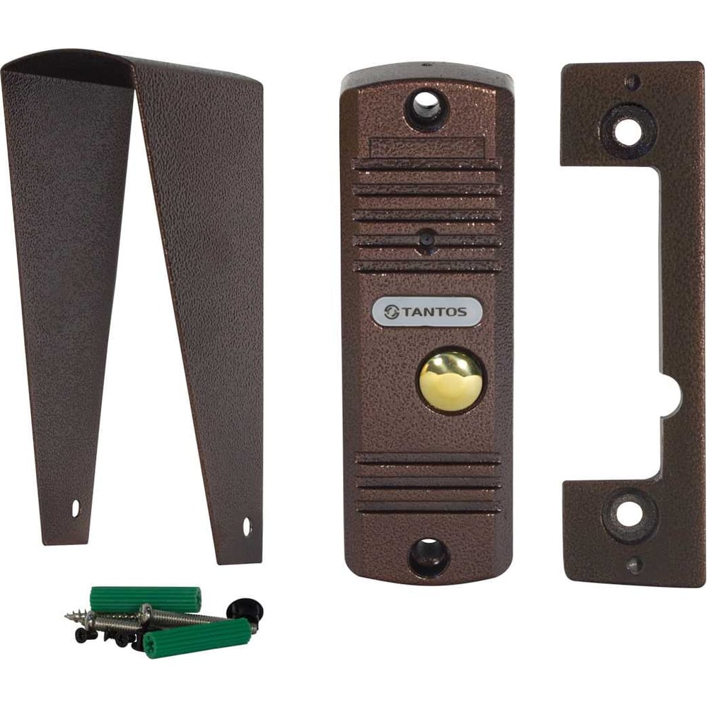 Изображение товара Цветная вызывная панель видеодомофона Tantos WALLE медь 00-00015501