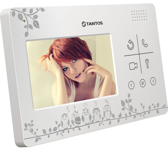 Изображение товара Монитор видеодомофона Tantos LILU LE Совы 00-00017730