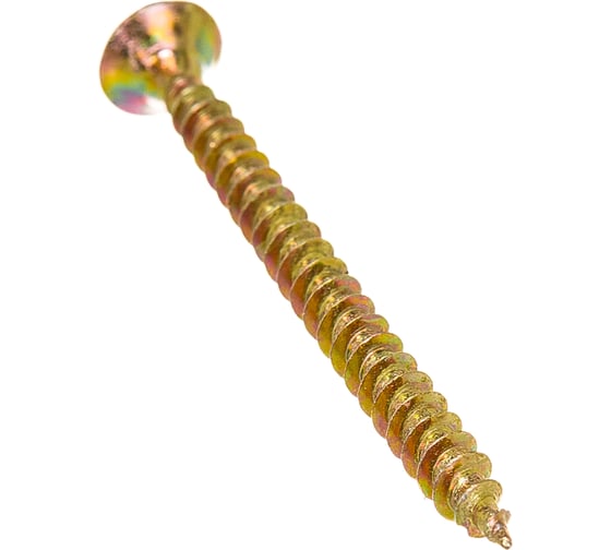 Изображение товара Саморез КРЕП-КОМП желтый цинк POZY 5х60 250шт жд560ф