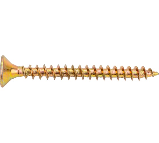 Изображение товара Саморез КРЕП-КОМП желтый цинк POZY 6х60 200 шт жд660ф