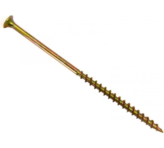 Изображение товара Саморез КРЕП-КОМП желтый цинк POZY 6х160 50шт жд6160ф