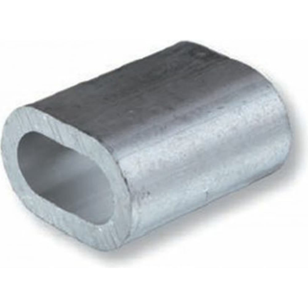 Алюминиевый зажим для троса КРЕП-КОМП зажим алюминий din 3093 6 мм 2 шт