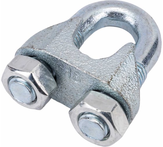 Изображение товара Канатный зажим КРЕП-КОМП DIN 741 м16 10шт зк16ф