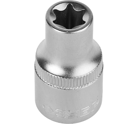 Изображение товара Головка торцовая МАСТЕР (Е24; 1/2"; Cr-V; E-TORX) Зубр 27719-24