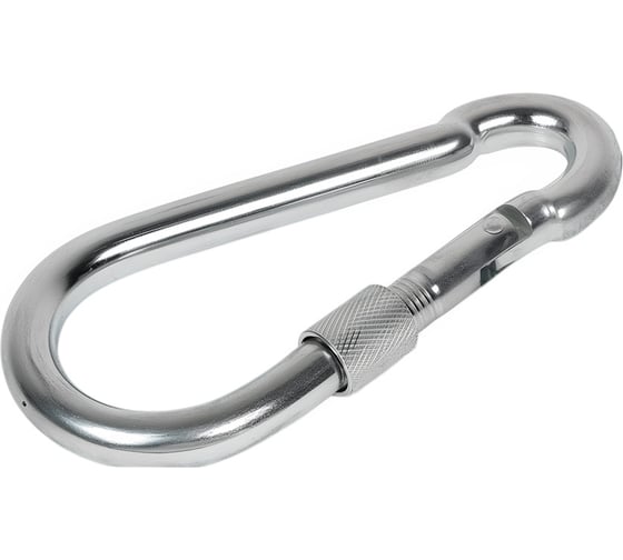 Изображение товара Пожарный карабин с фиксатором КРЕП-КОМП DIN 5299 D м12 5шт кпф12ф