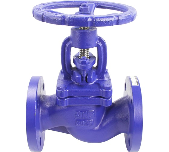 Изображение товара Клапан запорный сальниковый DN.ru 215A Ду80 Ру16 чугунный, фланцевый D090-00700