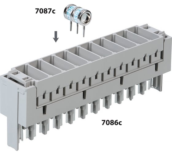 Изображение товара Кассета для грозоразрядников Cabeus на 10 пар PrMag