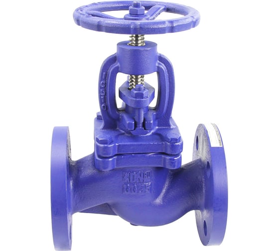 Изображение товара Клапан запорный сальниковый DN.ru 215A Ду40 Ру16 чугунный, фланцевый D090-00697