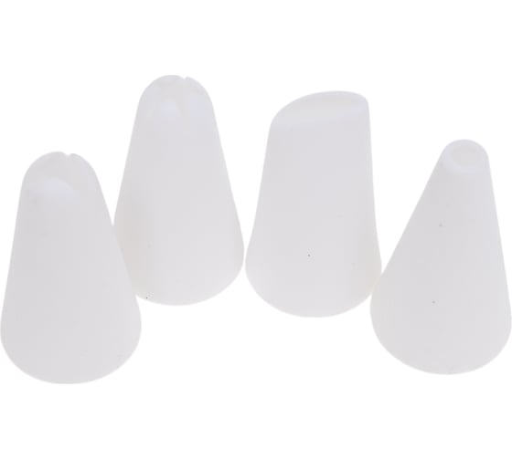 Изображение товара Набор кондитерских насадок S-CHIEF 4 шт пластиковые SHF-0001 411587