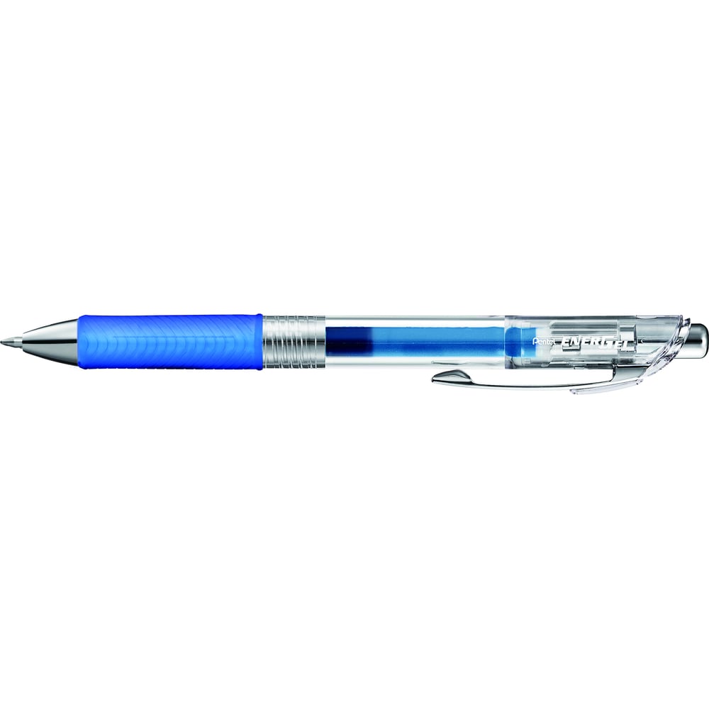 Автоматическая гелевая ручка Pentel гелевая ручка автомат pentel energel 0 7 мм одноразовая синий стержень