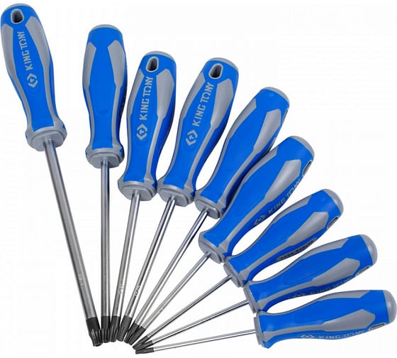 Изображение товара Набор отверток в коробке (TORX, 9 предметов) KING TONY 30309PR