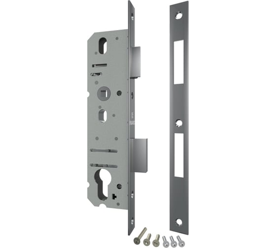 Изображение товара Корпус узкопрофильного замка с защелкой FUARO PROF4924-35/92 CP хром 26429