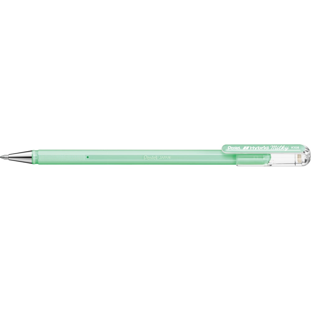 Гелевая ручка Pentel ручка гелевая ная crown hjr 500p чернила пастель белая узел 0 7 мм