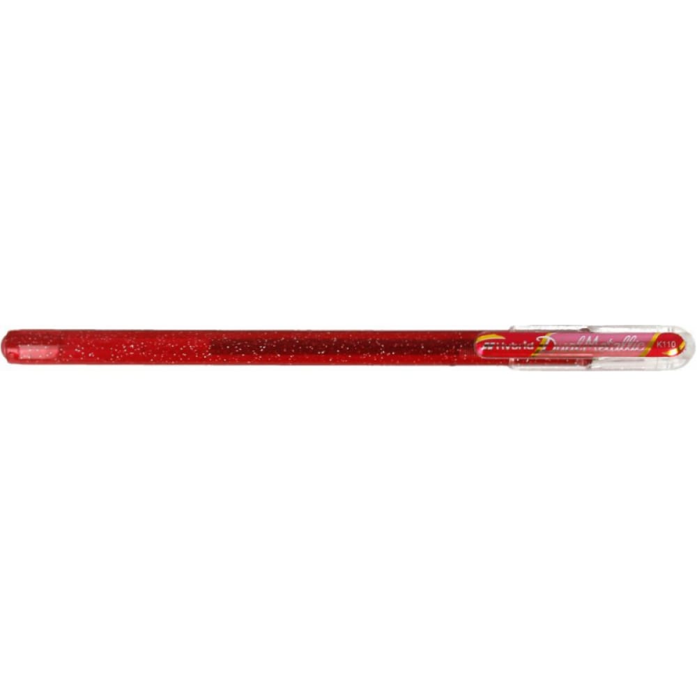 Гелевая ручка Pentel ручка с пластиковым пером pentel stylo 0 4 мм красные чернила на водной основе