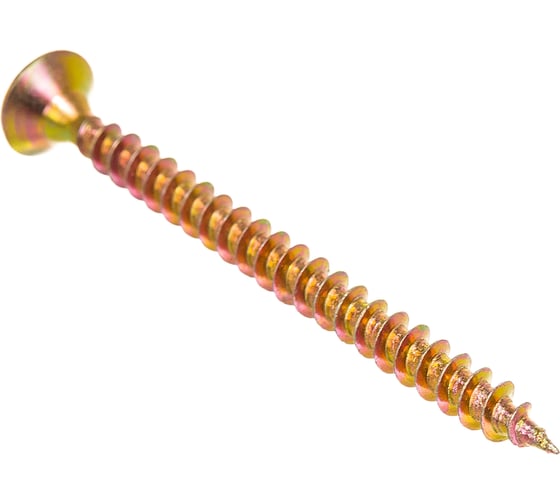 Изображение товара Саморез КРЕП-КОМП желтый цинк POZY 5х60 2500шт жд560