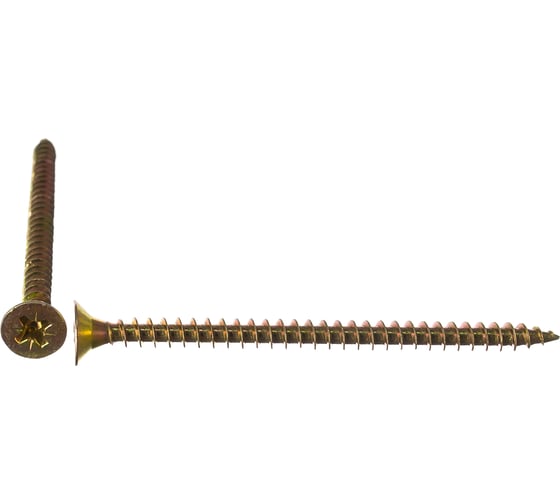 Изображение товара Саморез КРЕП-КОМП желтый цинк POZY 6х90 1000шт жд690