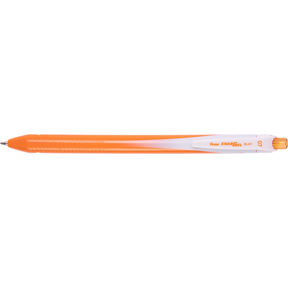 Изображение товара Автоматическая гелевая ручка Pentel Energel 0.7 мм, набор 12 шт, оранжевые чернила