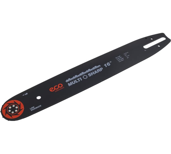 Изображение товара Шина Multi sharp 40 см, 16", 3/8", LP 1.6 мм, 9 зубьев ECO CSP-038