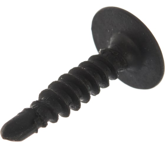 Изображение товара Саморез с прессшайбой КРЕП-КОМП сверло Чёрный фосфат 4,2х19 10000шт пшсч19