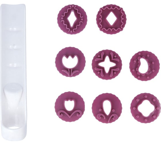 Изображение товара Набор кондитерских изделий для декора S-CHIEF SHF-0038 8 насадок 415387