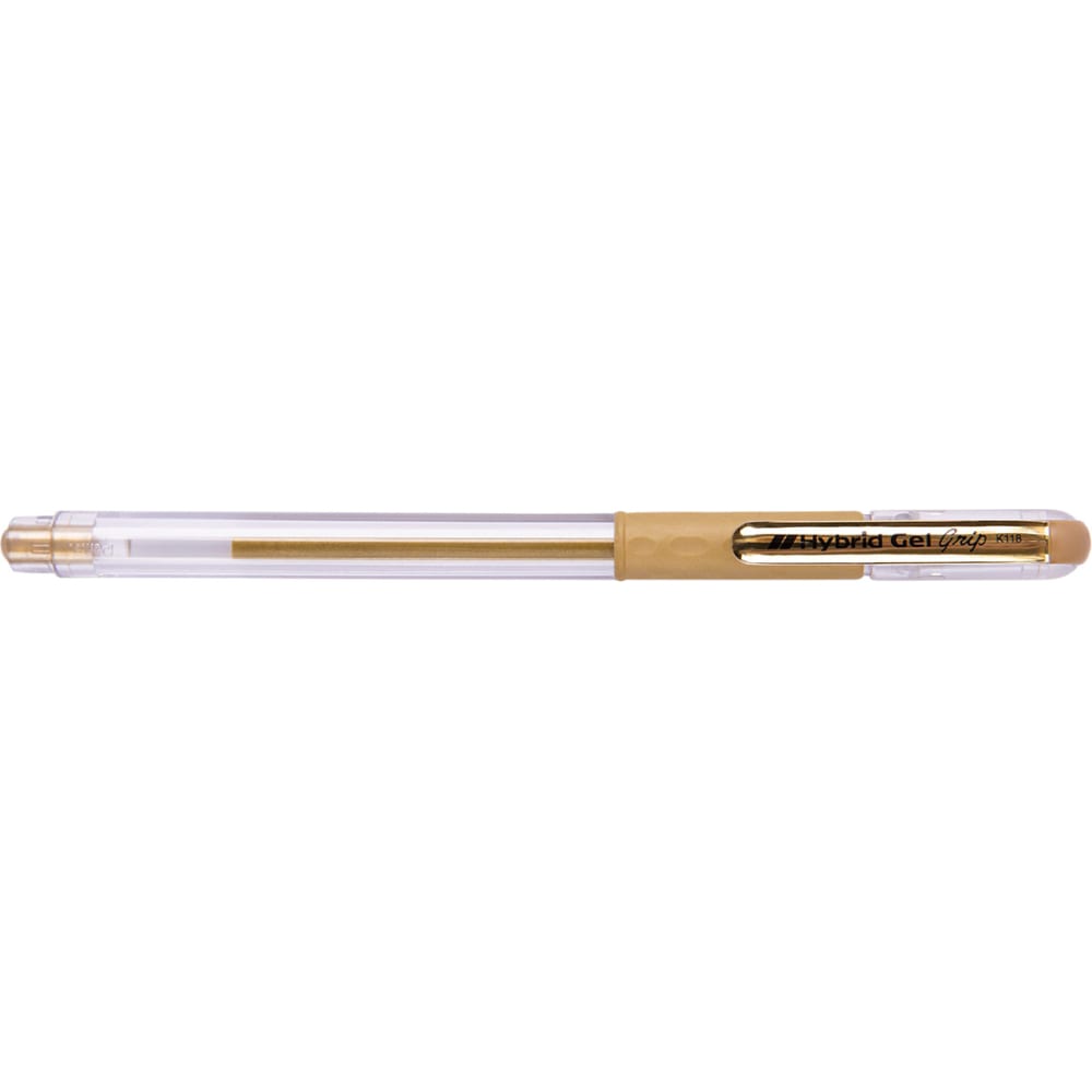 Гелевая ручка Pentel ручка гелевая pentel hybrid dual metallic 1 0 мм розовый розовый металлик