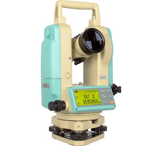 Изображение товара Электронный теодолит с лазерным целеуказателем и лазерным отвесом RGK T-02 4610011871405