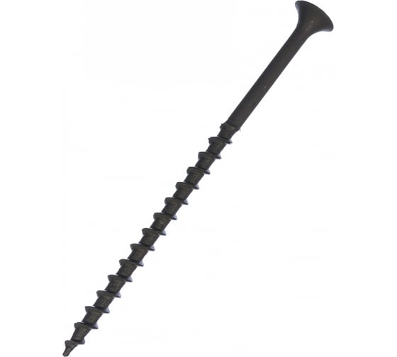 Изображение товара Саморез по дереву КРЕП-КОМП черный 4,2х76 2500шт чд76