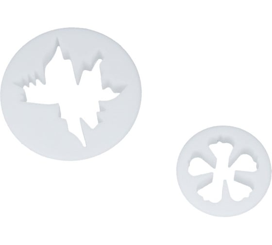 Изображение товара Вырубка для печенья, мастики, марципана S-CHIEF 2 шт SHF-0020 02 цветок Луговая герань 365127