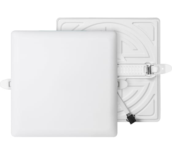 Изображение товара Светодиодная встраиваемая безрамочная панель Apeyron flp, 24Вт=18Вт+6Вт, 230В, 2040Лм, 4000К, ip20, 170x170x21мм, квадрат, 3 режим/ 06-118