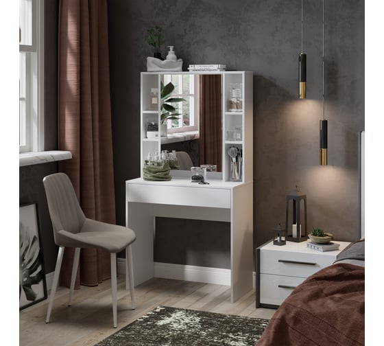 Изображение товара Туалетный стол ТриЯ Салли белый 225356
