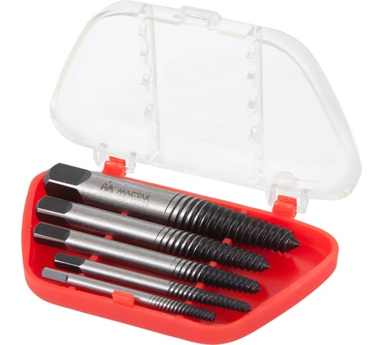 Изображение товара Набор экстракторов 5 предметов МАСТАК 109-10004