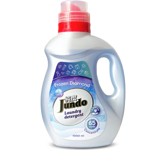 Изображение товара Гель Jundo для ежедневной стирки белья Premium Frozen Diamond 1 л 4903720021705