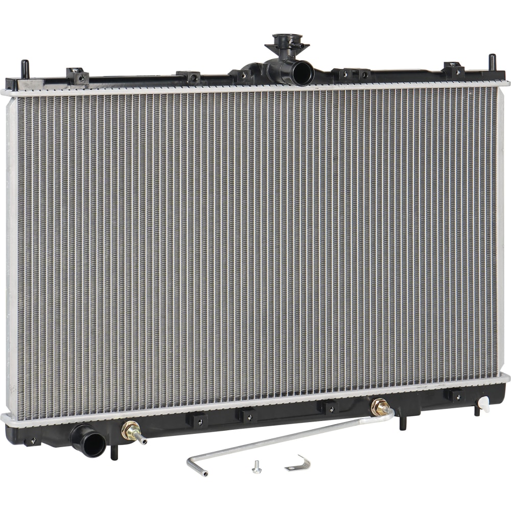 Радиатор охлаждения для Mitsubishi Grandis (03-) 2.4i AT LUZAR радиатор охлаждения matrix 01 mt hyundai 25310 17050 luzar lrc humx01101