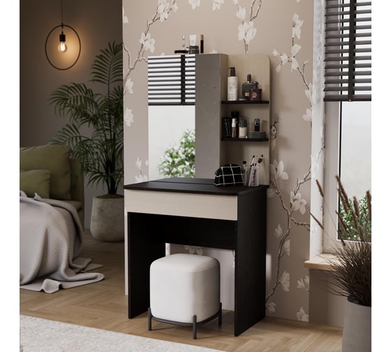 Изображение товара Туалетный стол ТриЯ Майя Венге Цаво/Дуб Белфорт 136068