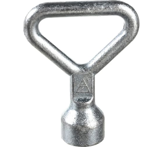 Изображение товара Четырехгранный ключ ТРИЗАМ грань 8 мм, H=46,5 мм, металл, покрытие цинк, К01.48.1.1, 10 шт. TRZ0199