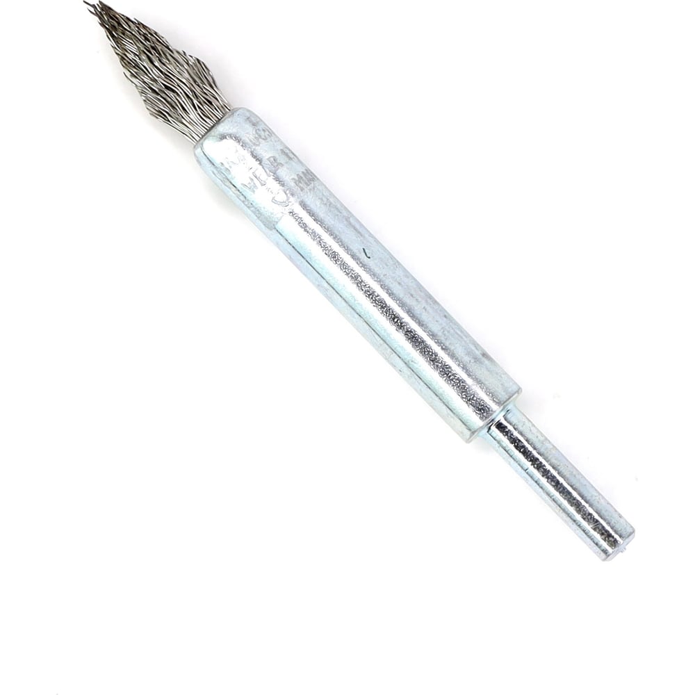 Изображение товара Щетка концевая точечная для дрели 9.5х6 мм SIT 0952 из нержавеющей стали