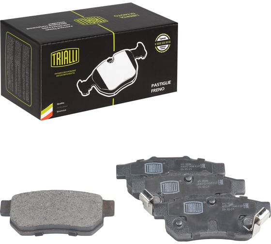 Изображение товара Колодки тормозные для автомобилей Honda Jazz / Civic VI дисковые задние TRIALLI PF 4036
