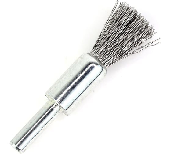 Изображение товара Щетка концевая для дрели 10х6 мм, проволока нержавеющая сталь 0.3 мм OSBORN 509.361-0003